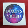 Sticker (Dixon's Violin, 3" diameter)