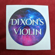 Sticker (Dixon's Violin, 3" diameter)